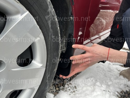Брызговики Hyundai Sonata 2010-2014 комплект 4 шт