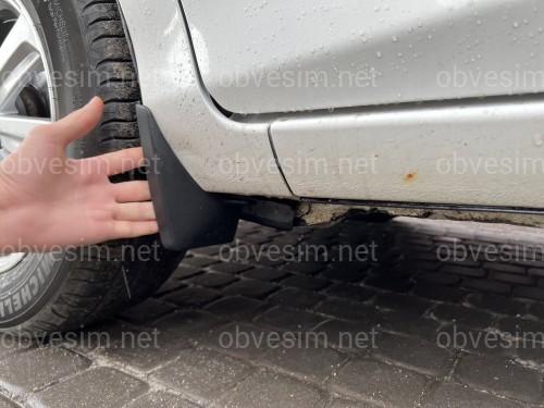 Брызговики Toyota Yaris 2011-2019 комплект 4 шт.