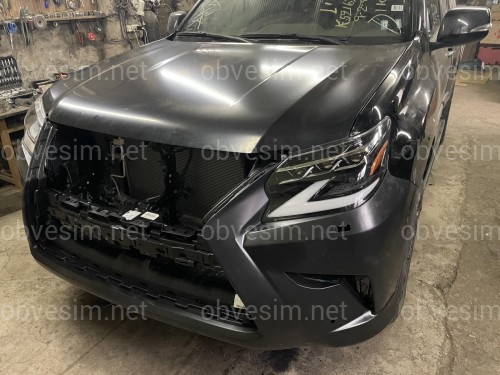 Бампер передній у зборі з решіткою рестайлінг 2020+ Lexus GX460 2014-2023