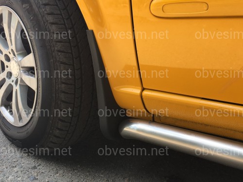 Брызговики передние Mercedes-Benz W639 Vito / Viano 2003-2009 комплект 2шт