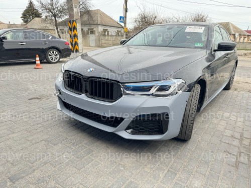 Передний бампер M Paket BMW 5 Series G30 G31 LCI 2020-2023