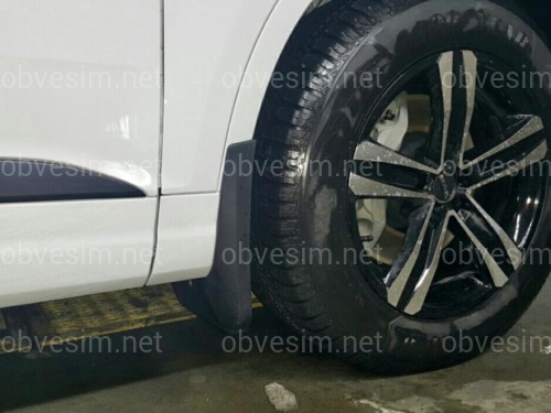 Бризковики Audi Q7 S-Line 2015-2019 комплект 4 шт.