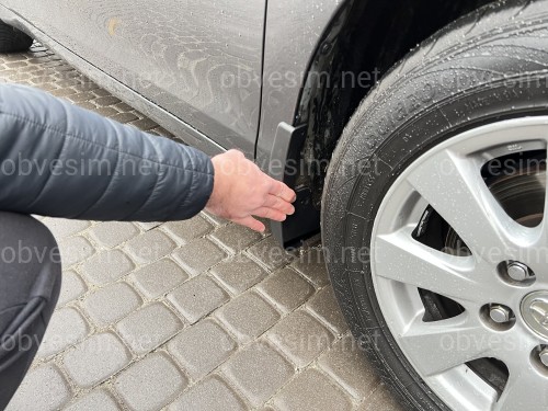 Брызговики Toyota Camry 40 2006-2011 комплект 4шт