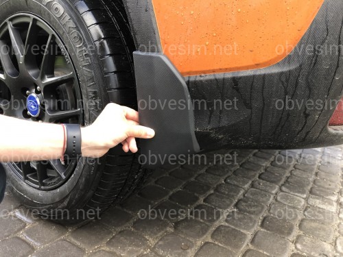 Брызговики для Subaru XV / Crosstrek 2017-2020 комплект 4 шт.