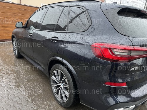 Брызговики BMW X5 G05 2019+ М пакет, комплект 4шт.
