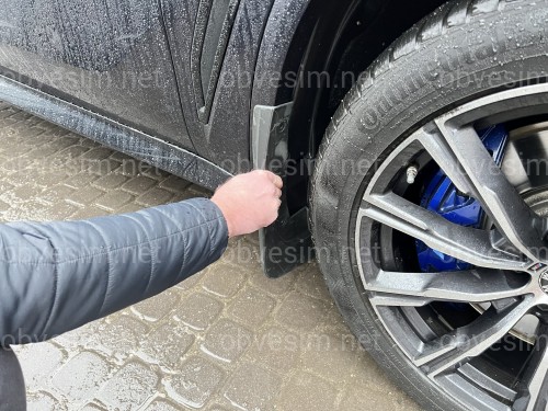 Брызговики BMW X5 G05 2019+ М пакет, комплект 4шт.