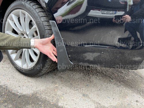 Бризковики BMW 7 F01/02 2008-2015 комплект 4 шт.