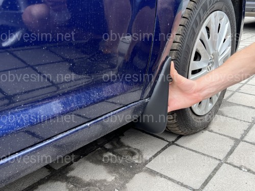 Брызговики Volkswgen Touran / Caddy 2003-2015, комплект 4шт.