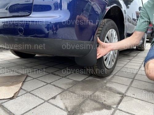 Брызговики Volkswgen Touran / Caddy 2003-2015, комплект 4шт.