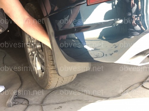 Брызговики Audi Q7 2015-2019 комплект 4 шт.