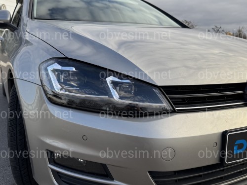 Фары Volkswagen Golf 7 2012-2016 в стиле рестайлинг 7.5