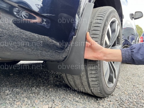 Брызговики BMW X5 F15 для авто в M пакете 2014-2018 комплект 4шт.
