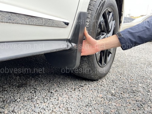 Брызговики передние для Infiniti JX35 / QX60 2012–2015, комплект 2 шт