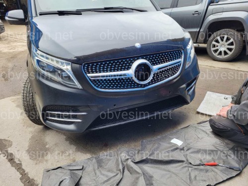 Обвес AMG Diamond (передний / задний бампер) Mercedes V Class Vito Metris W447 2014-2023
