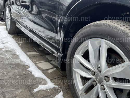 Брызговики Audi Q3 2016-2018 комплект 4 шт.
