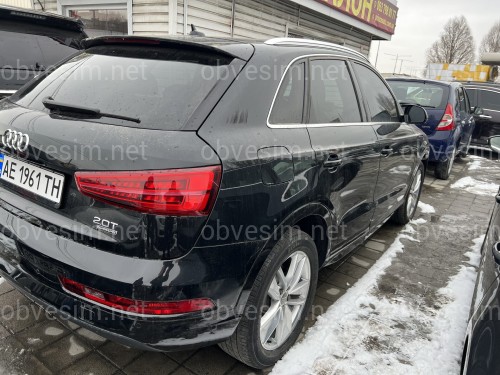 Брызговики Audi Q3 2016-2018 комплект 4 шт.