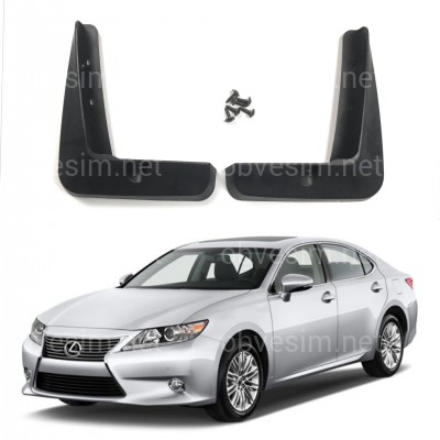 Брызговики задние Lexus ES 2012-2017, комплект 2шт.