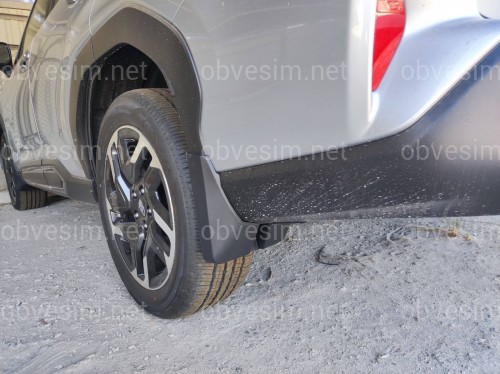 Брызговики Subaru Forester 2024+, комплект 4 шт.