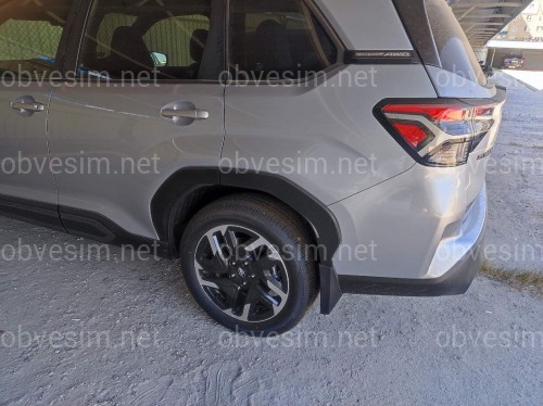Брызговики Subaru Forester 2024+, комплект 4 шт.