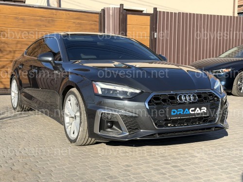 Бампер передній у зборі S-Line CHORME для Audi A5 B9 2020-