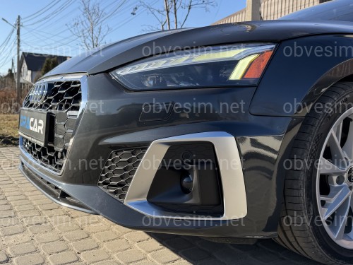 Бампер передній у зборі S-Line CHORME для Audi A5 B9 2020-