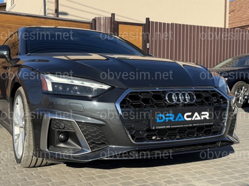 Бампер передній у зборі S-Line CHORME для Audi A5 B9 2020-