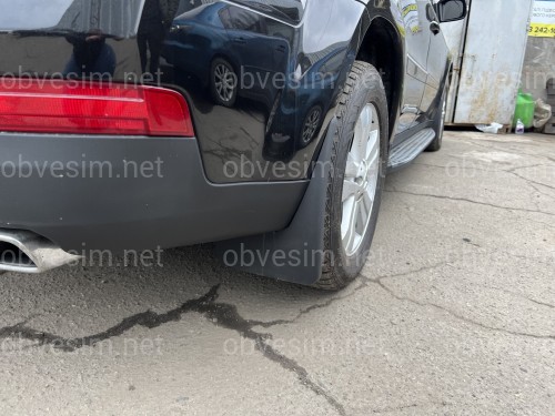 Брызговики Mercedes Benz GL X164 2006-2012 под порог комплект 4 шт