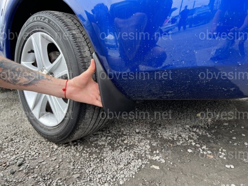 Брызговики задние Mazda 6 2003-2007, комплект 2шт.