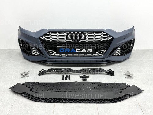 Бампер передний в стиле RS5 для Audi A5 2020+