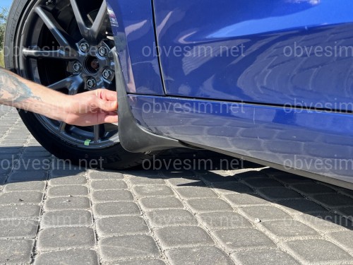 Брызговики Tesla Model 3 2017-2023 комплект 4 шт.