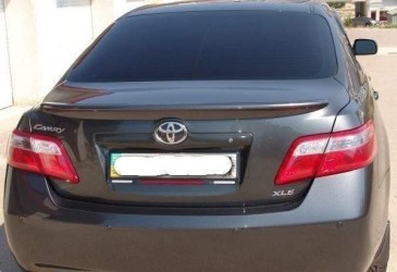 Спойлер ліп багажника Toyota Camry 40 2006-2011 ABS пластик, під покраску