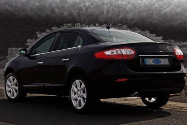 Молдінги вікна нижні Renault Fluence 2010-2013 (нержавіюча сталь)