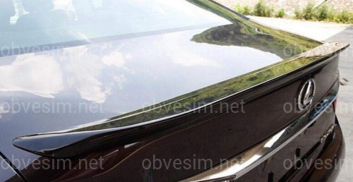 Спойлер ліп Lexus ES 2012-2017 ABS пластик під фарбування