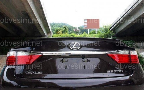 Спойлер ліп Lexus ES 2012-2017 ABS пластик під фарбування