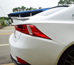 Спойлер ліп на багажник Lexus IS 2013-ABS пластик під фарбування