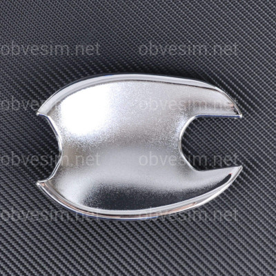 Хром накладки під ручки Mazda 3 / 6 2008-2012 хромований пластик