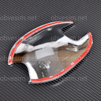 Хром накладки під ручки Mazda 3 / 6 2008-2012 хромований пластик