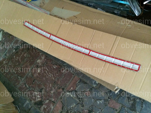 Накладка на задній бампер Nissan X-Trail T31 2007-2013 (нержавіюча сталь)