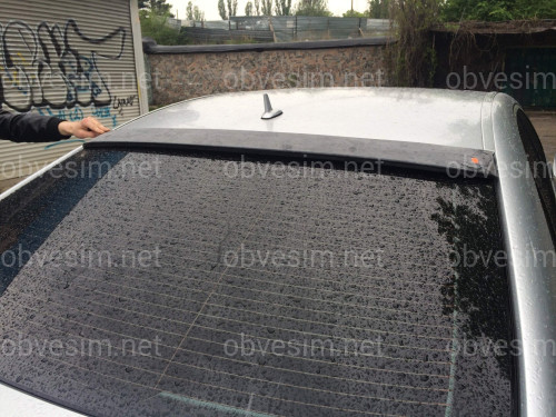 Козирок на скло Mercedes-Benz S class W221 2005-2013 ABS пластик під фарбування