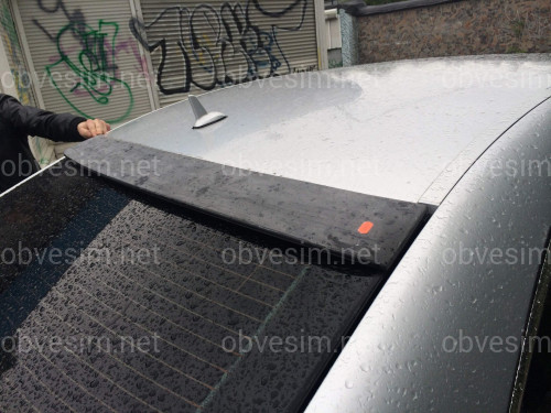 Козирок на скло Mercedes-Benz S class W221 2005-2013 ABS пластик під фарбування