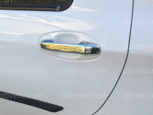 Накладки на ручки Toyota Yaris 2011-2015 (нержавіюча сталь)