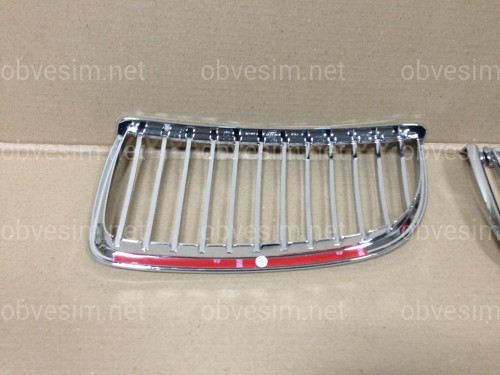Хром накладка на решітку BMW 3 series E90 2005-2011