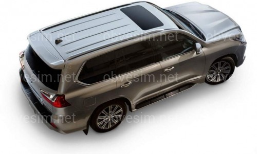 Рейлінги на дах Lexus LX570 450d / Toyota LC 200
