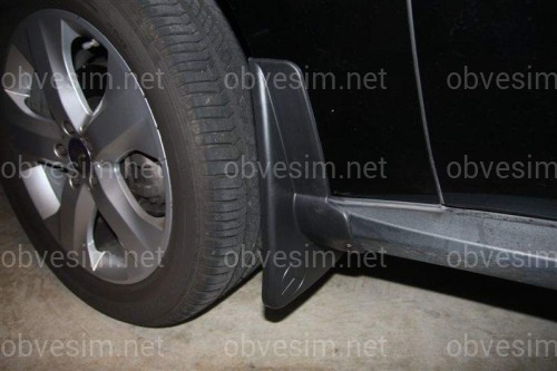 Бризковики Mercedes Benz ML 164 2005-2010 без порогів комплект 4шт