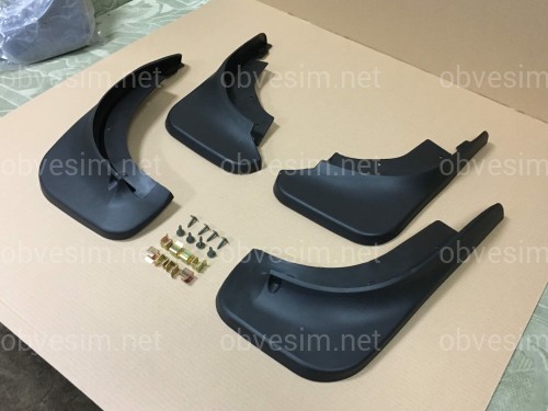 Бризковики Volkswagen Touareg  2002-2009 комплект 4шт