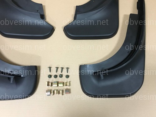 Бризковики Volkswagen Touareg  2002-2009 комплект 4шт