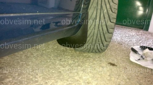 Бризковики Audi A4 B6 2001-2008 комплект 4 шт