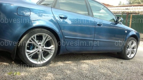 Бризковики Audi A4 B6 2001-2008 комплект 4 шт