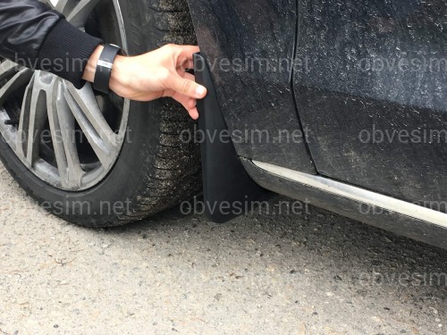 Бризковики Audi A8  2010-2017 комплект 4 шт.