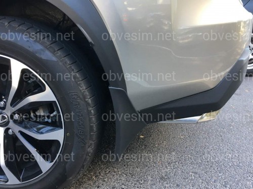 Бризковики Lexus NX 200 / NX 300 2014-2017 комплект 4 шт.